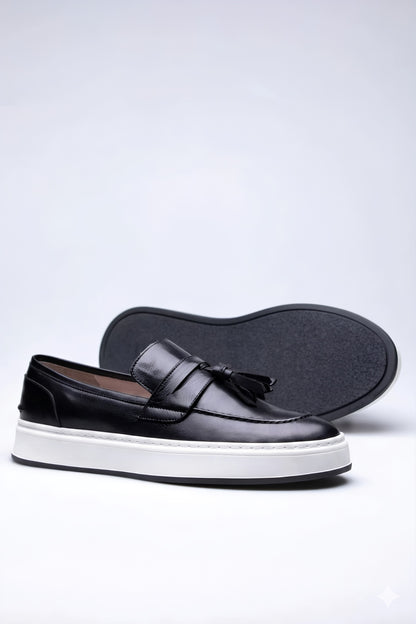 Mocassins Modernes en  Semelle Plateforme.