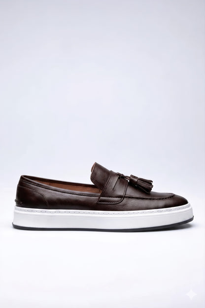 Mocassins Modernes en  Semelle Plateforme.
