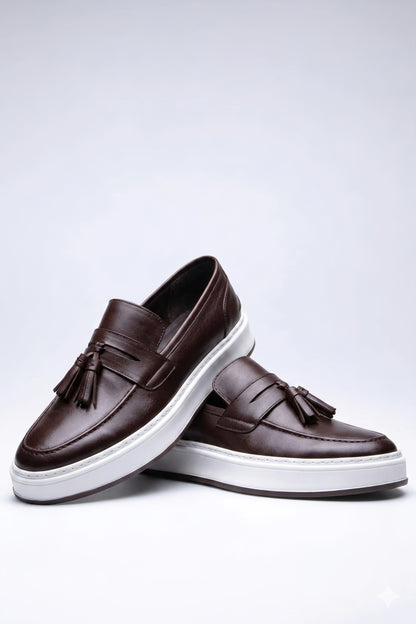 Mocassins Modernes en  Semelle Plateforme.
