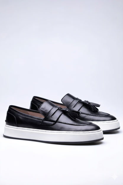 Mocassins Modernes en  Semelle Plateforme.