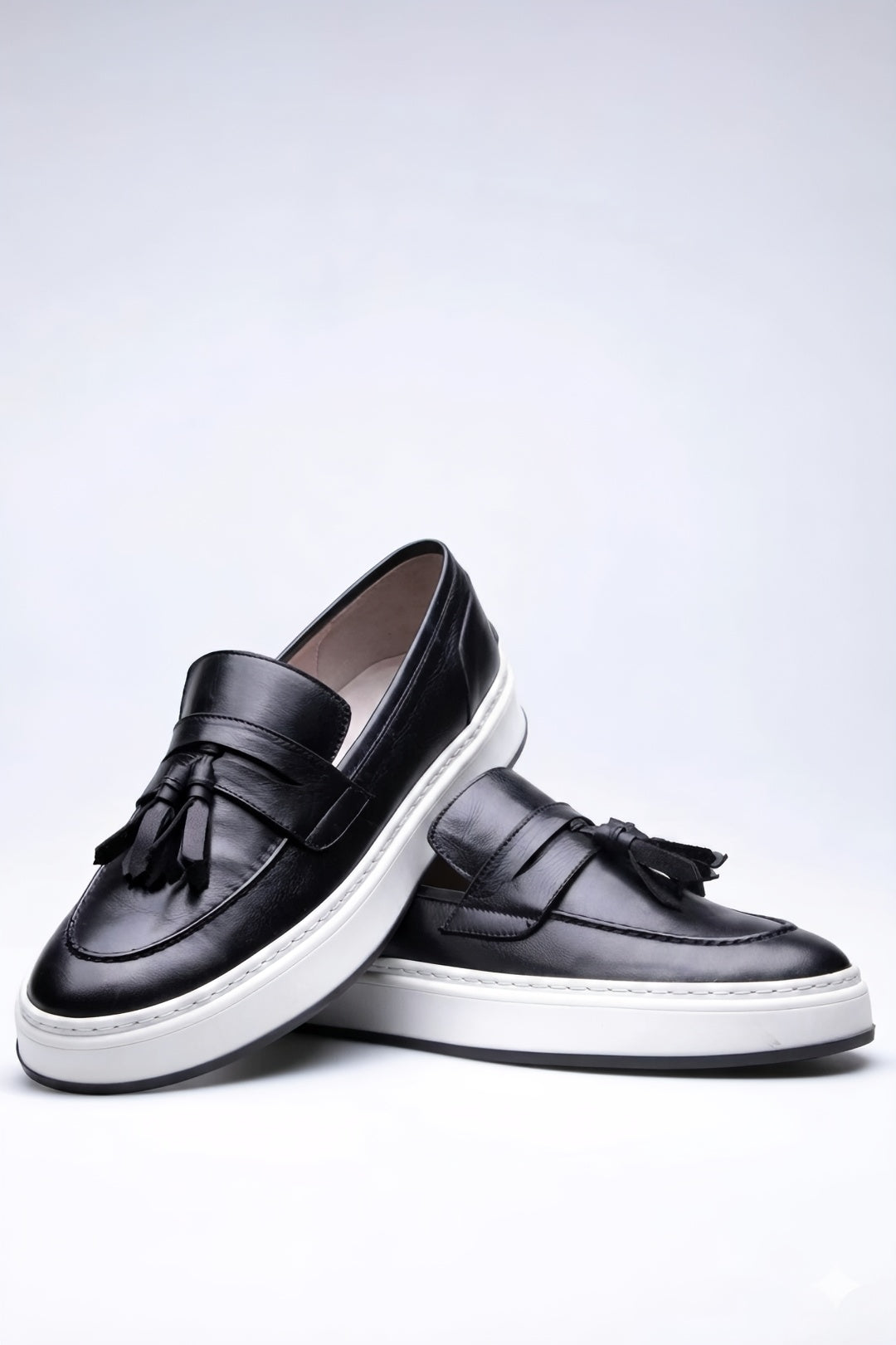 Mocassins Modernes en  Semelle Plateforme.