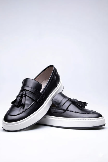 Mocassins Modernes en  Semelle Plateforme.