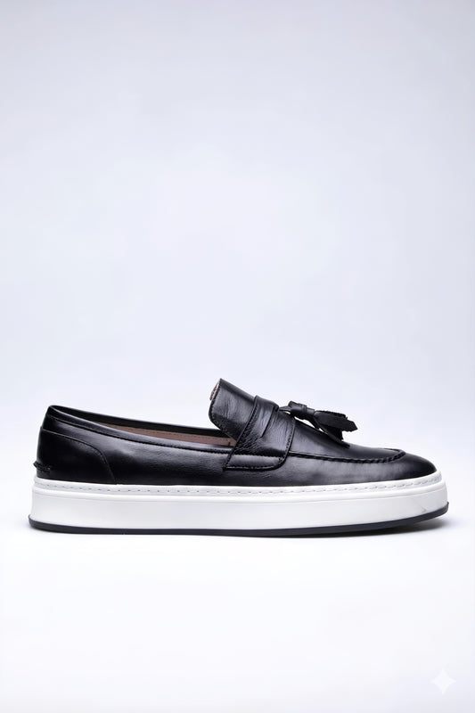 Mocassins Modernes en  Semelle Plateforme.